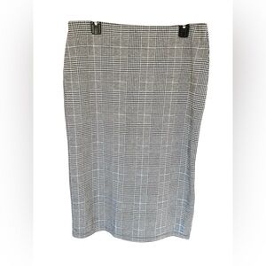 H&M Houndstooth Pencil Skirt